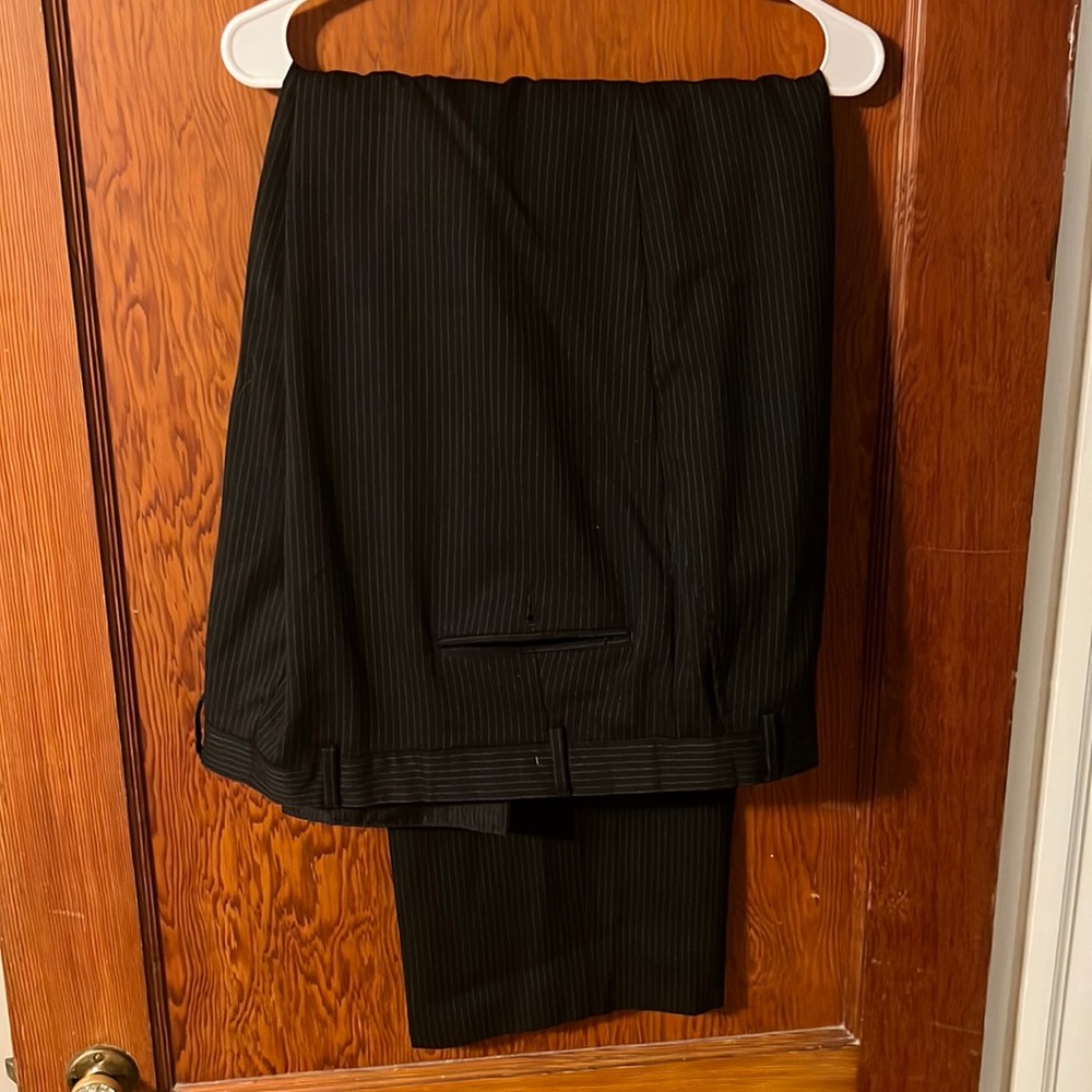 Stafford Mens pinstripe dress pants
